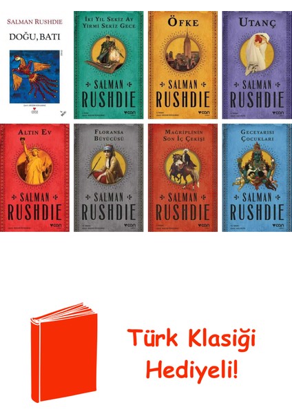 Salman Rushdie 8 Kitap Seti + Türk Klasiği Hediye