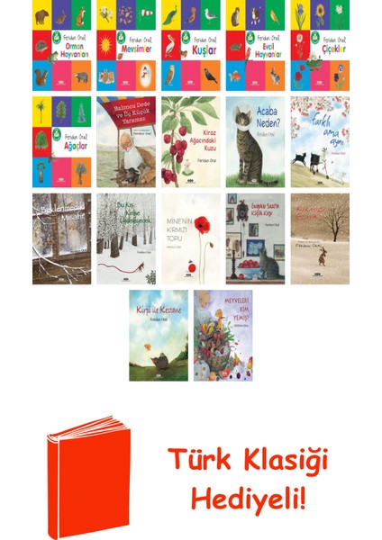Feridun Oral 17 Kitap Seti + Türk Klasiği Hediye