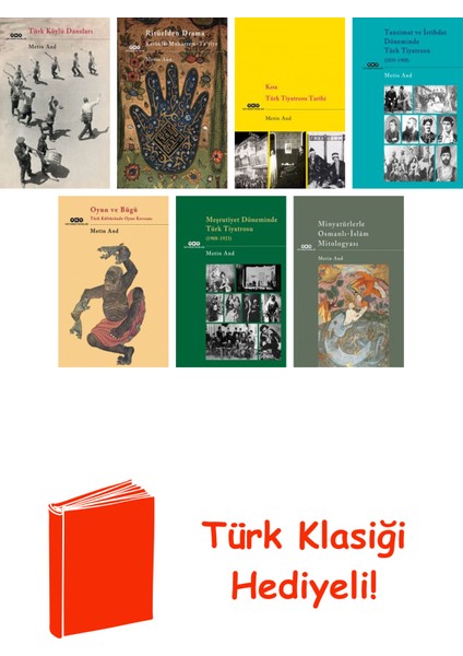 Metin And 7 Kitap Seti + Türk Klasiği Hediye
