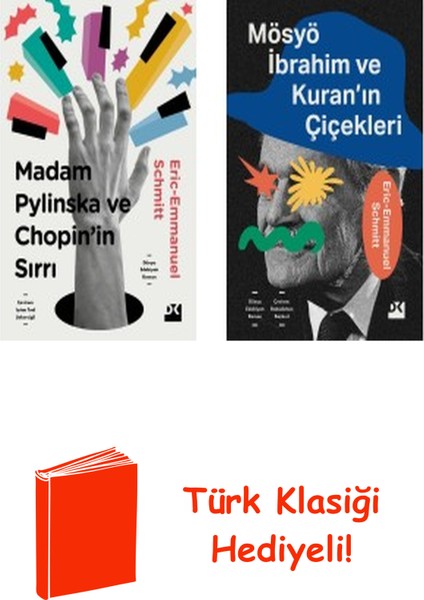 Eric Emmanuel Schmitt 2 Kitap Seti + Türk Klasiği Hediye