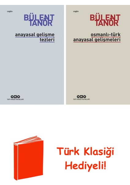 Bülent Tanör 2 Kitap Seti + Türk Klasiği Hediye