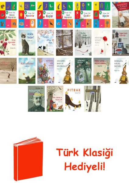 Feridun Oral 25 Kitap Seti + Türk Klasiği Hediye