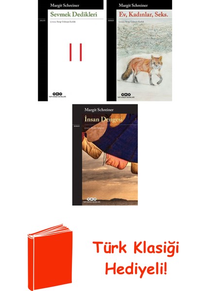 Margit Schreiner 3 Kitap Seti + Türk Klasiği Hediye