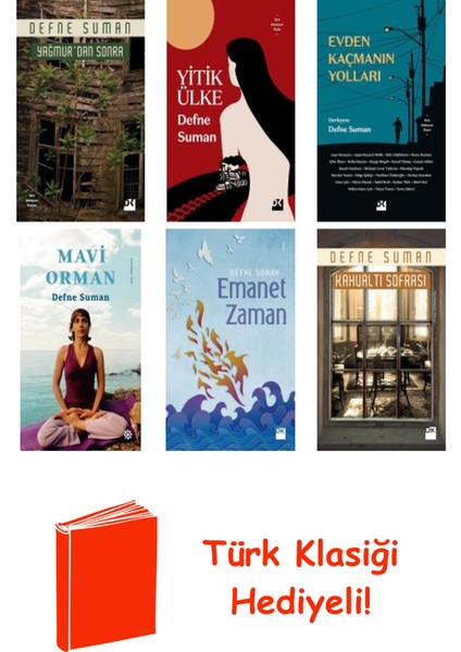 Defne Suman 6 Kitap Seti + Türk Klasiği Hediye