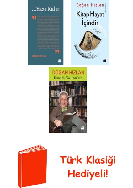 Doğan Hızlan 3 Kitap Seti + Türk Klasiği Hediye