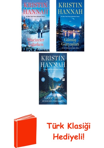 Kristin Hannah 3 Kitap Seti + Türk Klasiği Hediye
