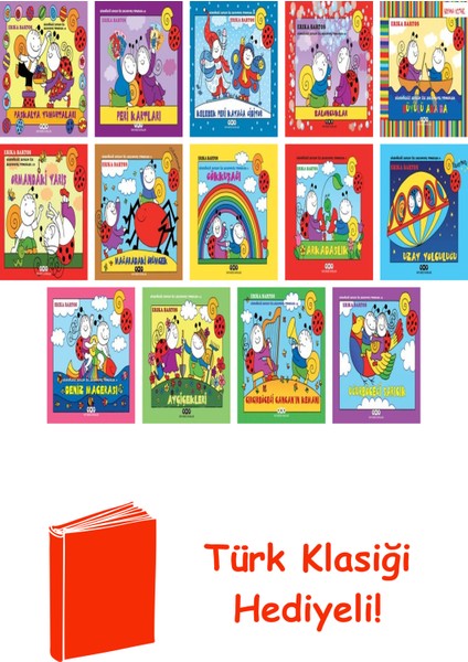 Erika Bartos 14 Kitap Seti + Türk Klasiği Hediye