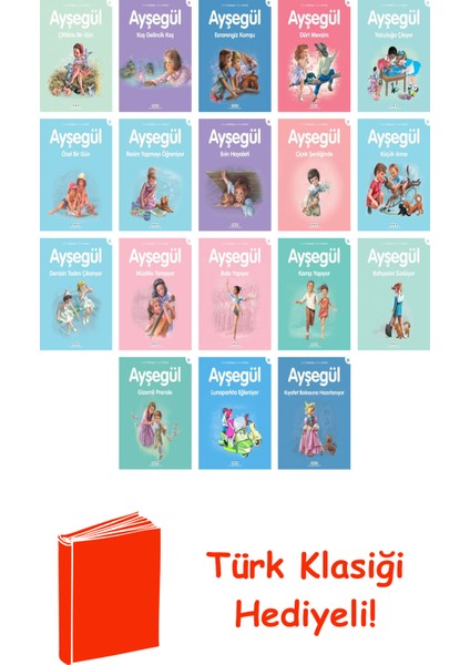 Gilbert Delahaye 18 Kitap Seti + Türk Klasiği Hediye