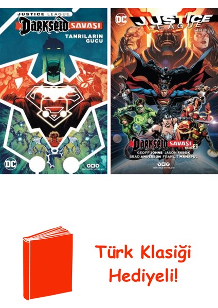 Geoff Johns 2 Kitap Seti + Türk Klasiği Hediye