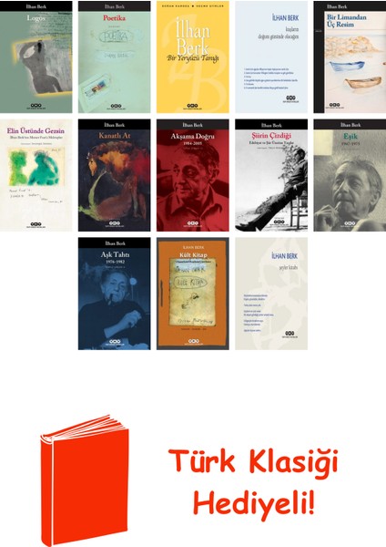 Ilhan Berk 13 Kitap Seti + Türk Klasiği Hediye