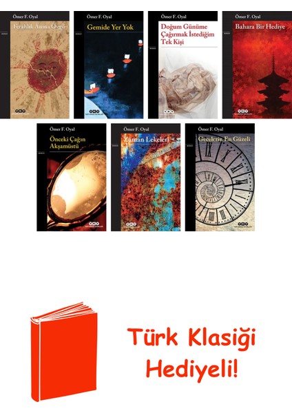 Ömer F. Oyal 7 Kitap Seti + Türk Klasiği Hediye