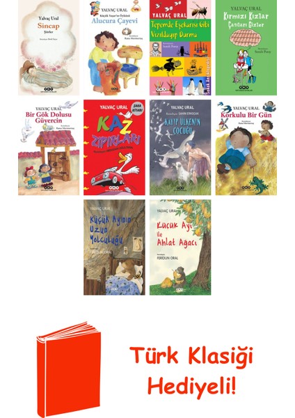Yalvaç Ural 10 Kitap Seti + Türk Klasiği Hediye