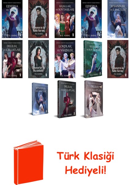 N. G. Kabal 13 Kitap Seti + Türk Klasiği Hediye