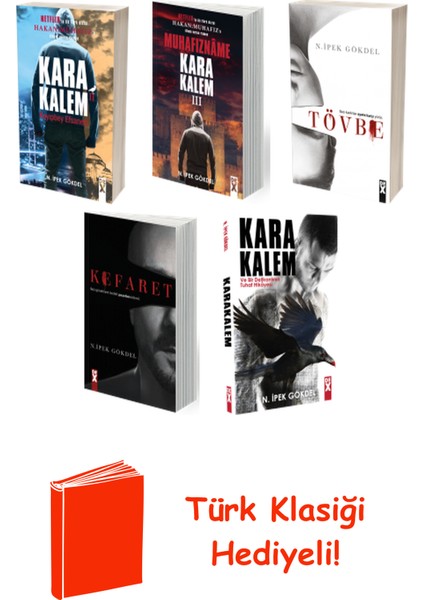 N. Ipek Gökdel 5 Kitap Seti + Türk Klasiği Hediye