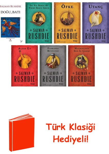 Salman Rushdie 7 Kitap Seti + Türk Klasiği Hediye