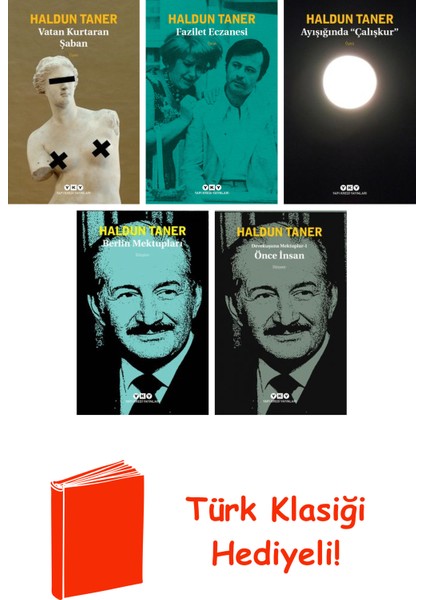 Haldun Taner 5 Kitap Seti + Türk Klasiği Hediye