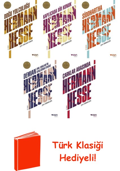 Hermann Hesse 5 Kitap Seti + Türk Klasiği Hediye