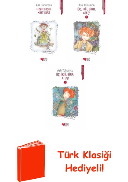 Aslı Tohumcu 3 Kitap Seti + Türk Klasiği Hediye