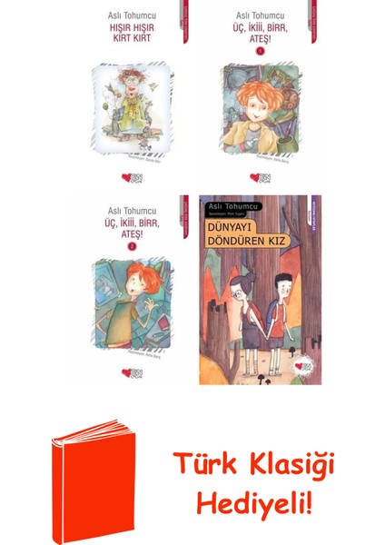 Aslı Tohumcu 4 Kitap Seti + Türk Klasiği Hediye