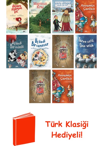 Sara Şahinkanat 10 Kitap Seti + Türk Klasiği Hediye