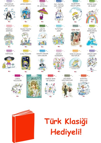 Sevim Ak 23 Kitap Seti + Türk Klasiği Hediye