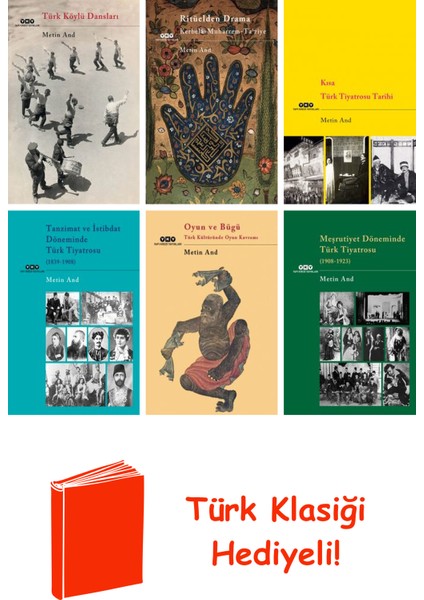 Metin And 6 Kitap Seti + Türk Klasiği Hediye