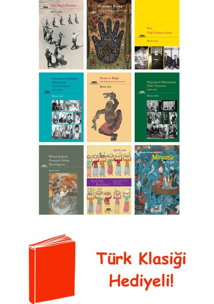 Metin And 9 Kitap Seti + Türk Klasiği Hediye