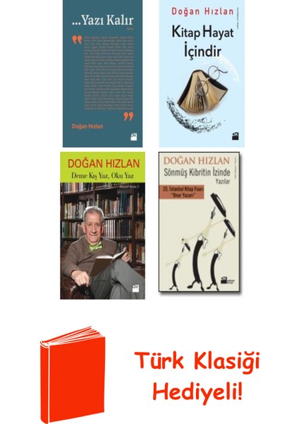 Doğan Hızlan 4 Kitap Seti + Türk Klasiği Hediye