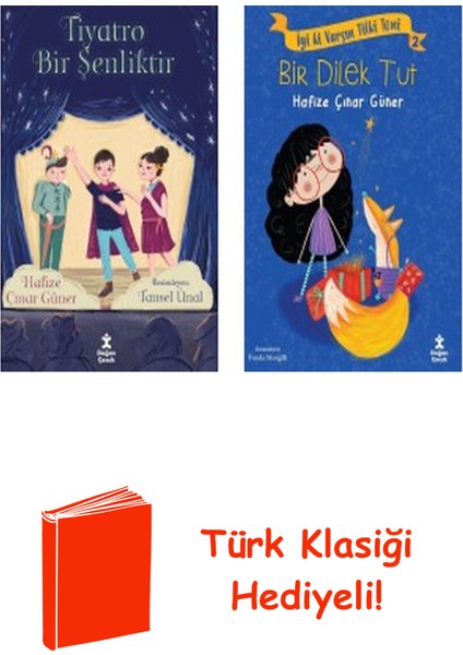 Hafize Çınar Güner 2 Kitap Seti + Türk Klasiği Hediye