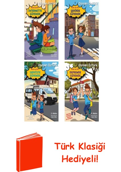 Osman Öztürk 4 Kitap Seti + Türk Klasiği Hediye
