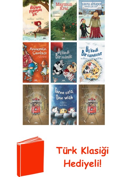 Sara Şahinkanat 9 Kitap Seti + Türk Klasiği Hediye