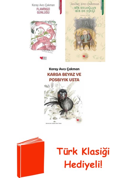 Koray Avcı Çakman 3 Kitap Seti + Türk Klasiği Hediye