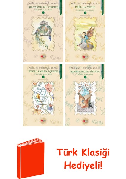Muhsine Helimoğlu Yavuz 4 Kitap Seti + Türk Klasiği Hediye