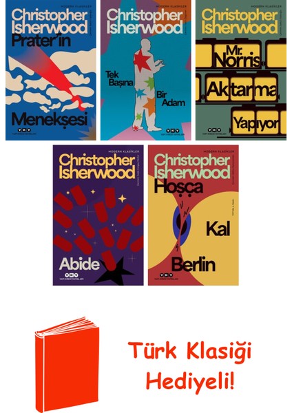 Christopher Isherwood 5 Kitap Seti + Türk Klasiği Hediye