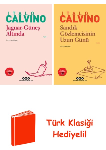 Italo Calvino 2 Kitap Seti + Türk Klasiği Hediye