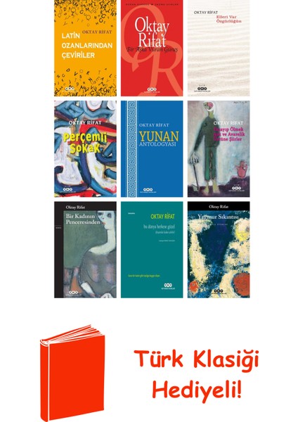 Oktay Rifat 9 Kitap Seti + Türk Klasiği Hediye