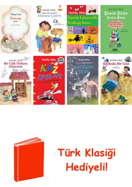 Yalvaç Ural 8 Kitap Seti + Türk Klasiği Hediye