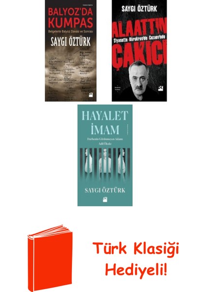 Saygı Öztürk 3 Kitap Seti + Türk Klasiği Hediye