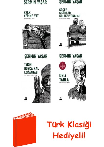 Şermin Yaşar 4 Kitap Seti + Türk Klasiği Hediye