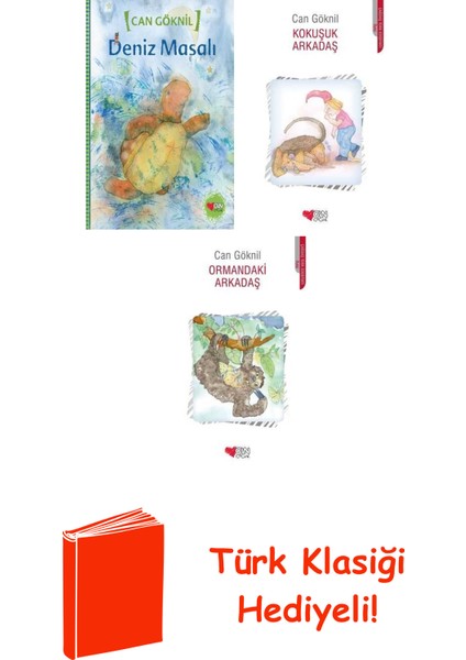 Can Göknil 3 Kitap Seti + Türk Klasiği Hediye