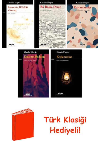 Claudio Magris 5 Kitap Seti + Türk Klasiği Hediye