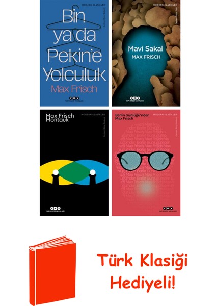 Max Frisch 4 Kitap Seti + Türk Klasiği Hediye