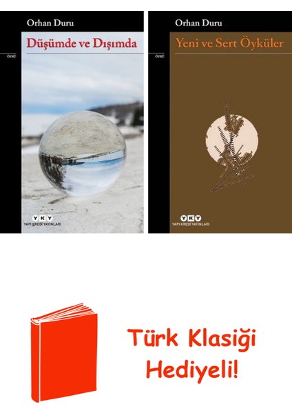 Orhan Duru 2 Kitap Seti + Türk Klasiği Hediye