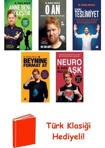 M. Barış Muslu 5 Kitap Seti + Türk Klasiği Hediye