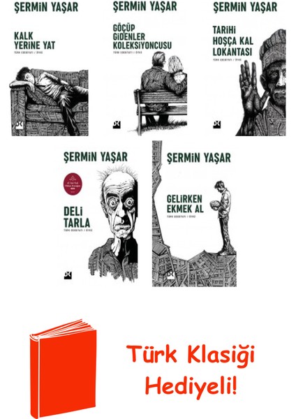 Şermin Yaşar 5 Kitap Seti + Türk Klasiği Hediye
