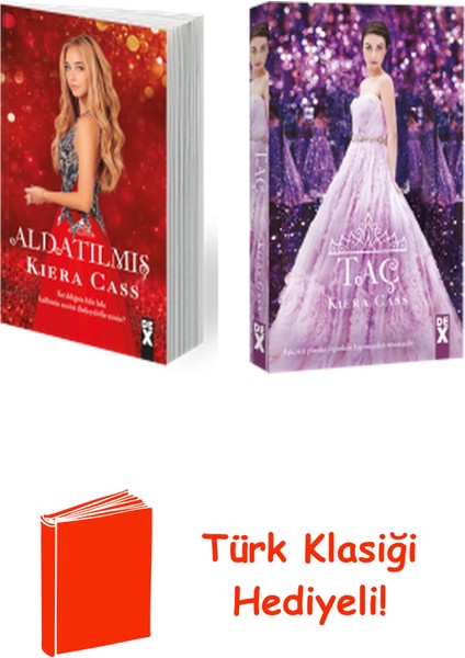Kiera Cass 2 Kitap Seti + Türk Klasiği Hediye