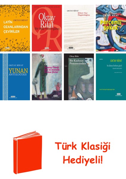 Oktay Rifat 8 Kitap Seti + Türk Klasiği Hediye