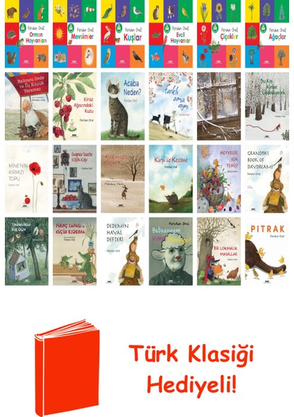 Feridun Oral 24 Kitap Seti + Türk Klasiği Hediye