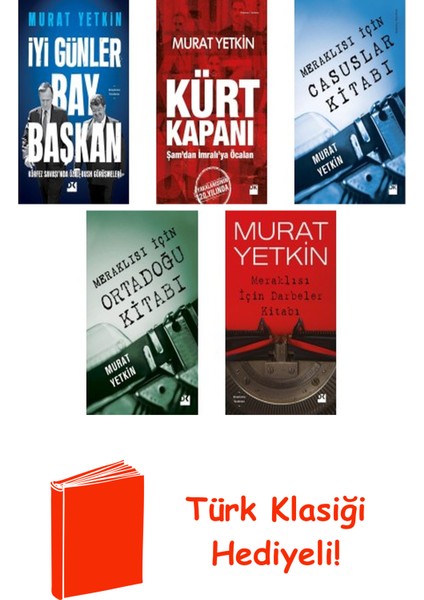 Murat Yetkin 5 Kitap Seti + Türk Klasiği Hediye