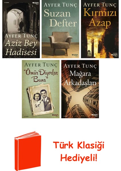 Ayfer Tunç 5 Kitap Seti + Türk Klasiği Hediye